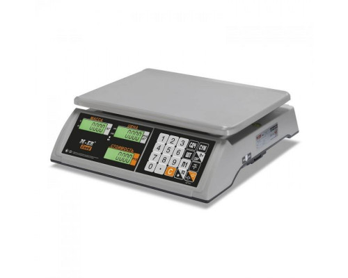 Весы торговые Mertech M-ER 327 AC-32.5 "Ceed" (LCD, Белые)