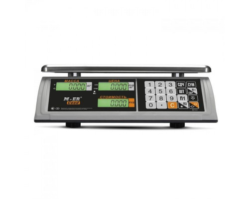 Весы торговые Mertech M-ER 327 AC-32.5 "Ceed" (LCD, Белые)