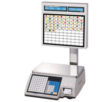 Весы с печатью этикеток CAS CL5000J-30IS (TCP-IP)
