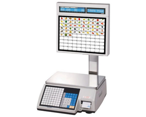 Весы с печатью этикеток CAS CL5000J-30IS (TCP-IP)