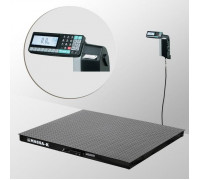 Весы платформенные с печатью этикеток Масса-К 4D-PM-20/15-3000-RL
