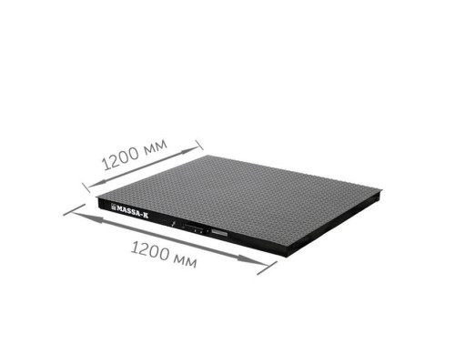 Весы платформенные с печатью этикеток Масса-К 4D-PM-12/12-3000-RP