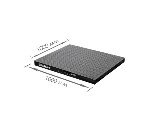 Весы платформенные с печатью этикеток Масса-К 4D-PM-10/10-500-RP