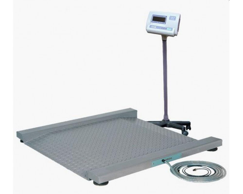 Весы платформенные CAS Геркулес T1-1000 нерж. BSS, PDI
