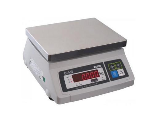 Весы фасовочные CAS SWII-10 "SUS tray" (RS-232)