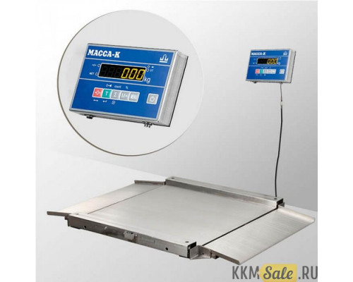 Весы платформенные с пандусом Масса-К 4D-LA.S-10/10-1000-AB