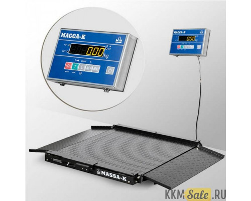 Весы платформенные с пандусом Масса-К 4D-LA-15/12-1000-AB(RUEW)
