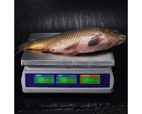 Весы торговые Mertech M-ER 329 AC-15.2 "Fisher" (LСD)