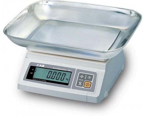 Весы фасовочные CAS SW-10DD "Fish tray"