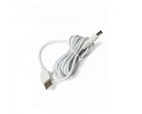 Кабель питания CT-5 USB Am-цилиндр, длина 1.7 м, Белый