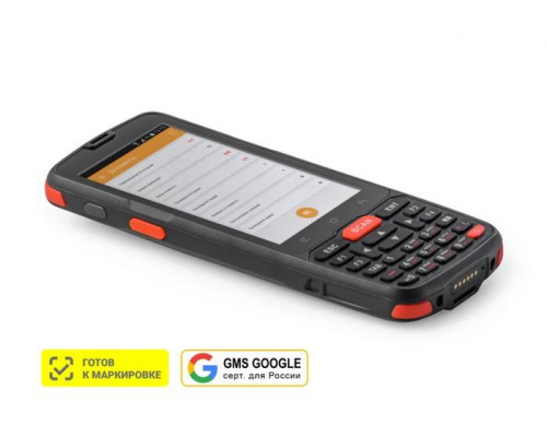 Терминал сбора данных АТОЛ Smart.Slim Plus Базовый (2D, 2/16Gb, WiFi/BT/NFC/LTE/GPS, Камера, Andr.10 GMS, ПО DataMobile Стандарт Pro)